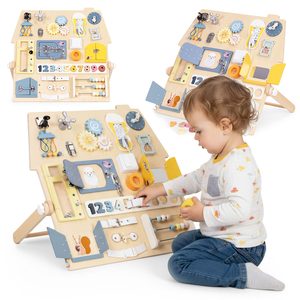 Drewniana tablica manipulacyjna