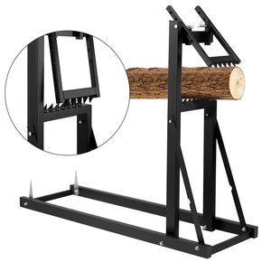 Wood cutting rack Bauerkraft 100 kg 23 cm