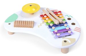Stolik z instrumentami stół muzyczny cymbałki +18m