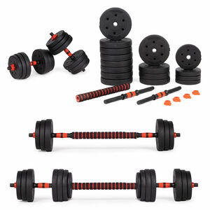 Hantle regulowane 2×20 kg sztanga zestaw 40 kg gryf