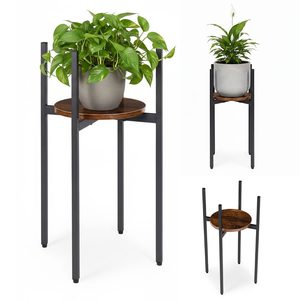 Kwietnik stojący stojak na kwiaty ozdoby loft – 61.5 cm