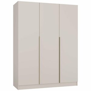Szafa SENSO 3D 150 cm 3 drzwi złote uchwyty