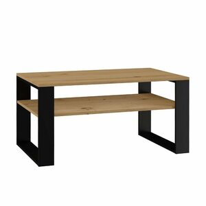 Bench Modern 1P oak artisan black