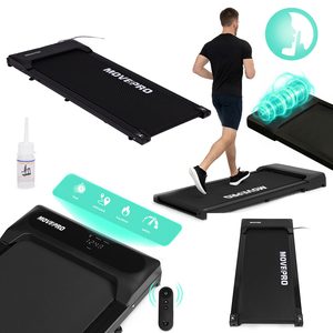Bieżnia domowa elektryczna walking pad treningowy pod biurko 6 km/h