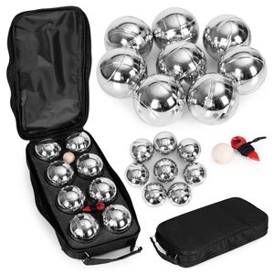 Zestaw do gry w bule kule boules petanque 8 szt. + etui i akcesoria