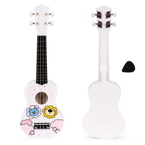 Ukulele drewniane dla dzieci