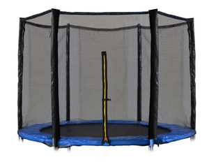 Siatka zewnętrzna do trampoliny 10 ft 6 słupków 305 cm