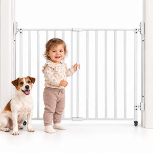 Safety gate ECOTOYS 65-106 cm white