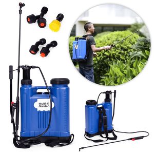 Opryskiwacz ciśnieniowy MultiGarden 16L z 4 dyszami ogrodowy