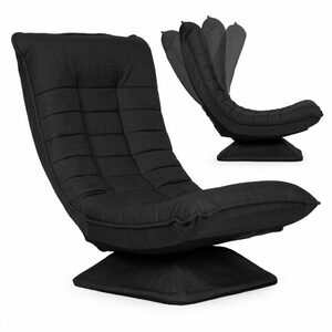 Swivel chair ModernHome black