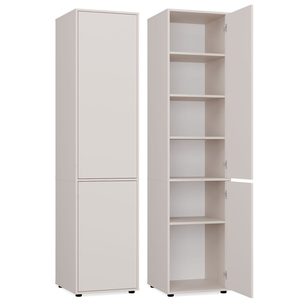Cabinet high post Atlanta 2D cashmere 209 cm