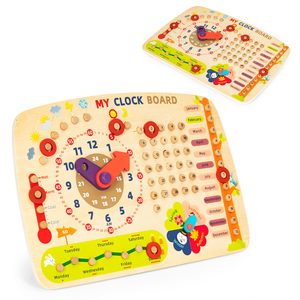 Kalendarzowa tablica edukacyjna dla dzieci ECOTOYS