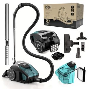 Odkurzacz bezworkowy cyklonowy Ideal ID5901 – mocne ssanie i ergonomiczny design