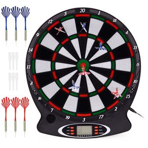 Electronic dartboard 38 cm, 8 players, LCD, 18 modes