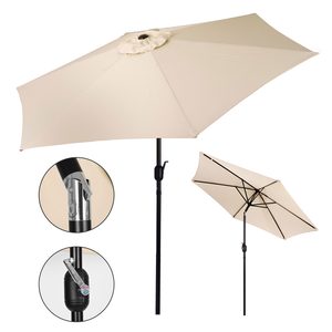Duży parasol ogrodowy skośny