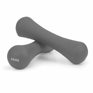 Hantelki ciężarki neoprenowe zestaw fitness 2×0,5 kg