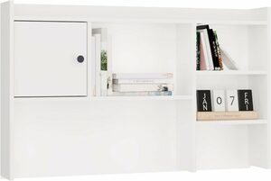 Nadstawka do biurka 120 cm biała