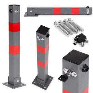 Blokada parkingowa składana 60 cm na klucz