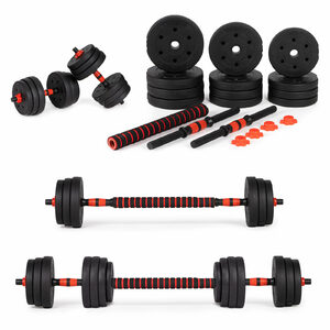 Hantle regulowane 2×10 kg sztanga zestaw 20 kg gryf