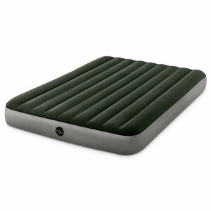 Materac duży dmuchany 203×152 cm dwuosobowy elektryczna pompka gratis 64779
