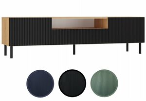 Stolik RTV KAMA 160/SLIM ARTISAN CZARNY