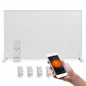 Infrared Heater 1200W 60x120cm LED Thermostat Tuya