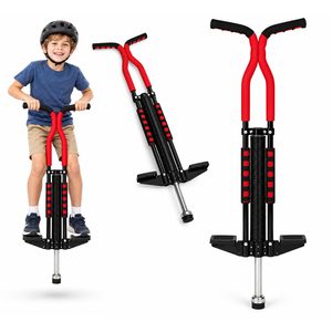 Pogo Jumping Bar for Kids, Steel, Black, 98 cm