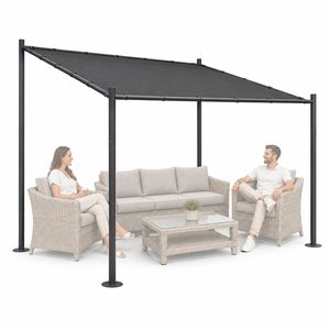 Pergola ogrodowa 3x3m MultiGarden stalowa z poliestrem