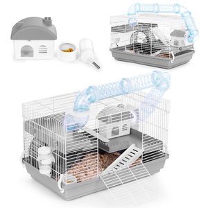 Rodent guinea pig hamster cage full equipment Petsi