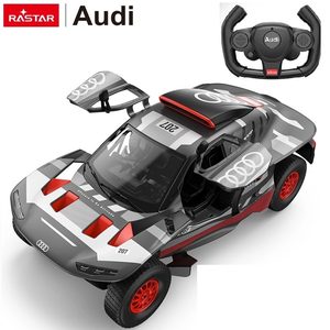 Remote controlled car AUDI RS Q E-TRON 1:14 dark grey