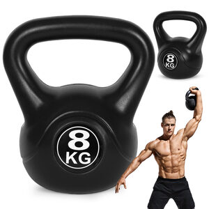 Kettlebell kettle 8 kg do ćwiczeń hantla kula odważnik obciążenie ciężar fitness