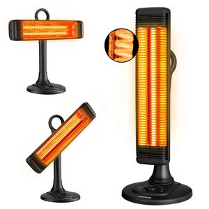 Infrared Terrace Radiator 1000W Oscillating Vertical/Level