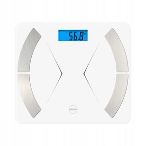 Inteligentna waga łazienkowa bluetooth biała