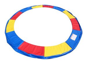 Osłona sprężyn do trampoliny 8 ft miękka mata zabezpieczająca kolorowa 244-250