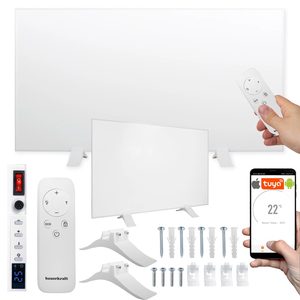 Grzejnik na podczerwień panel grzewczy promiennik FIR WIFI 60×100 cm