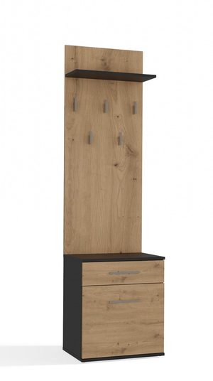 Wieszak Duo – artisan/czarny