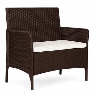 Sofa ogrodowa dwuosobowa z poduszką