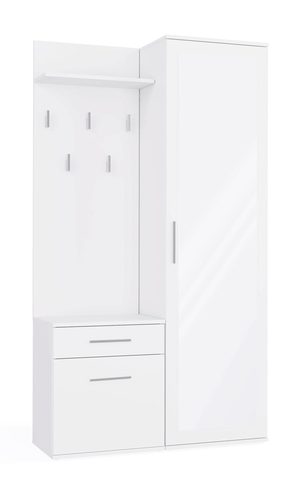 Garderoba DUO BIAŁY