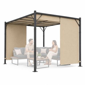 Pergola ogrodowa 3x4m MultiGarden stalowa z poliestrem