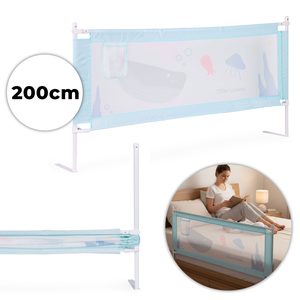 Barierka ochronna na łóżko 200 cm ECOTOYS z motywem podwodnego świata