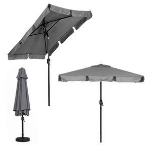 Duży skośny parasol ogrodowy